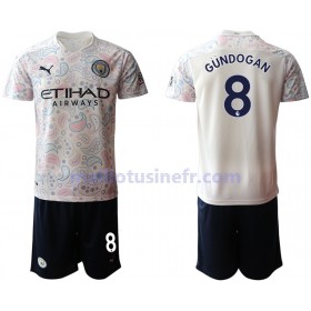 Maillot de Foot Manchester City Ilkay Gundogan 8 Troisième 2020-21 - Enfant